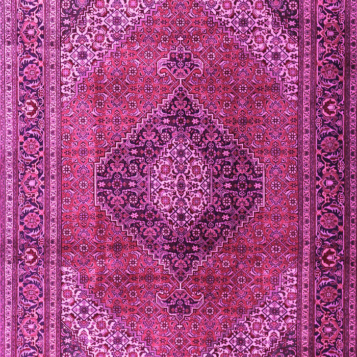 Medallion Pink Traditional Rug, tr1199pnk