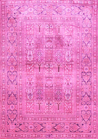 Persian Pink Traditional Rug, tr119pnk