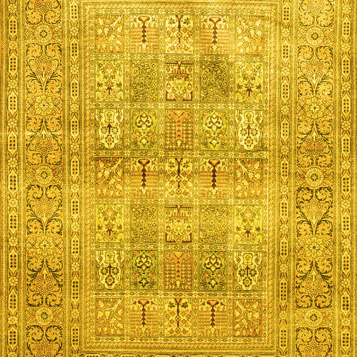 Persian Yellow Traditional Rug, tr119yw