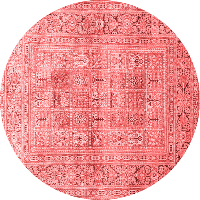 Machine Washable Persian Red Traditional Rug, wshtr119red