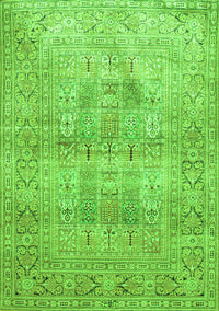 Persian Green Traditional Rug, tr119grn