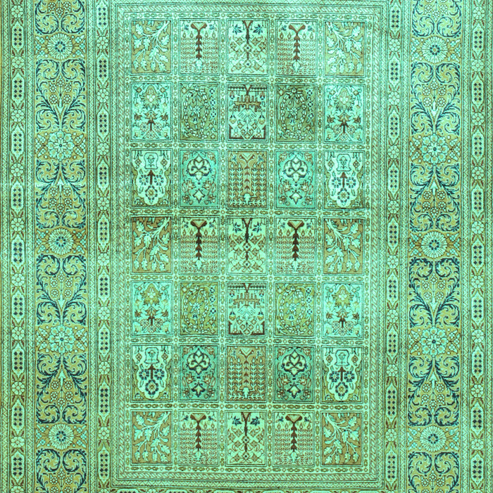 Persian Turquoise Traditional Rug, tr119turq