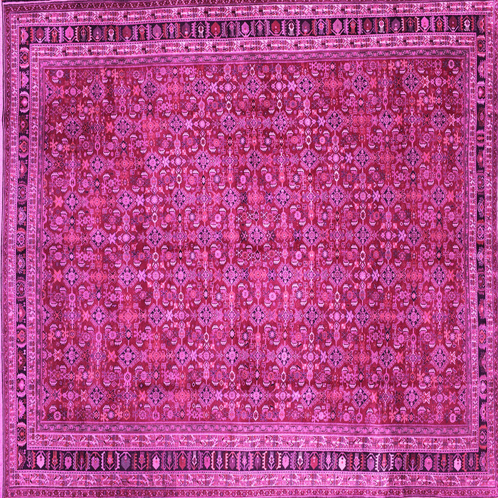 Square Persian Pink Traditional Rug, tr11pnk