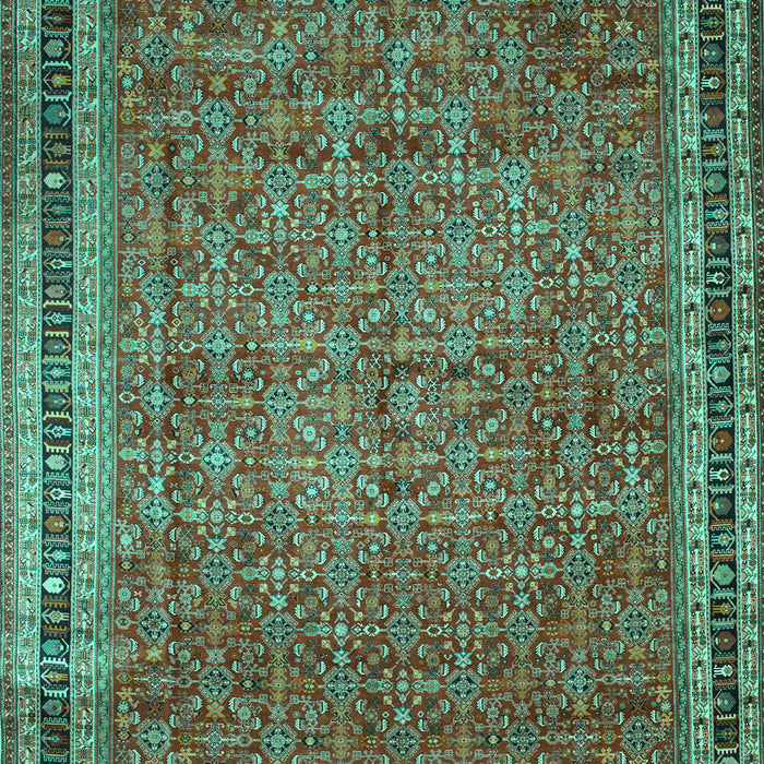 Persian Turquoise Traditional Rug, tr11turq