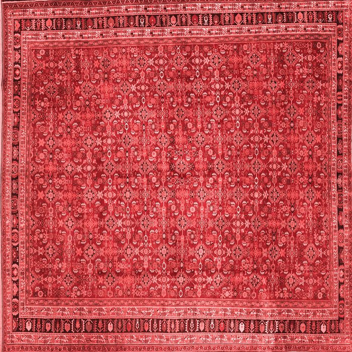Machine Washable Persian Red Traditional Rug, wshtr11red