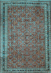 Persian Light Blue Traditional Rug, tr11lblu