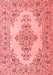 Medallion Red Traditional Area Rugs