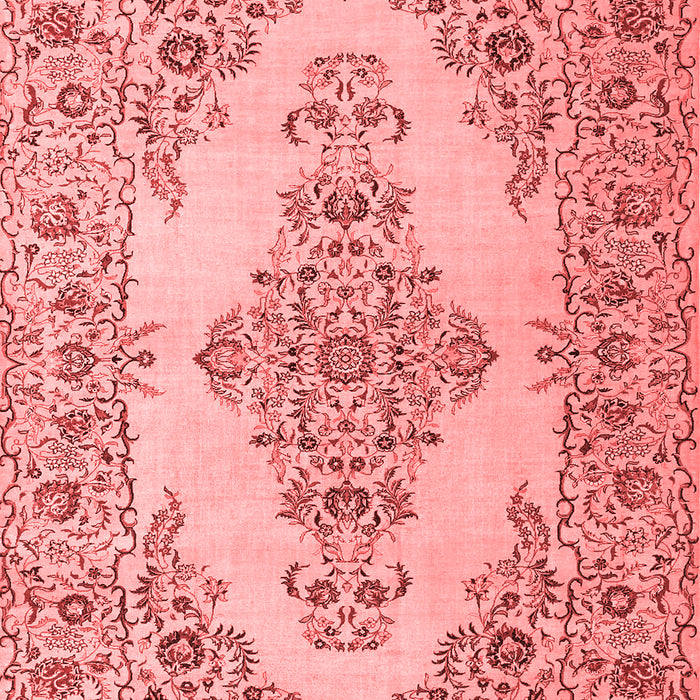 Medallion Red Traditional Area Rugs