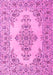 Medallion Pink Traditional Rug, tr1200pnk