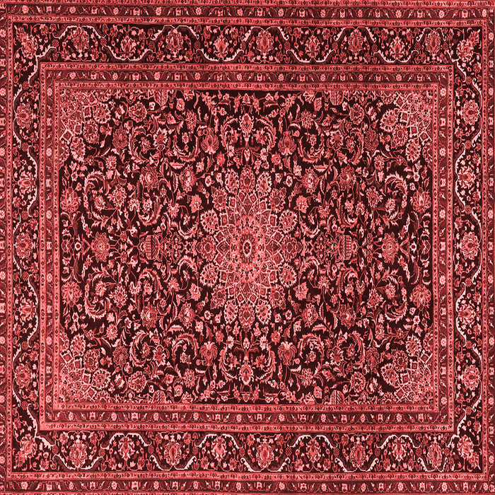Machine Washable Persian Red Traditional Rug, wshtr1201red