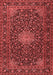 Persian Red Traditional Area Rugs