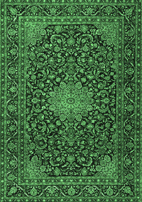 Persian Emerald Green Traditional Rug, tr1201emgrn