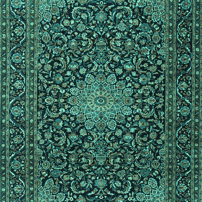 Persian Turquoise Traditional Rug, tr1201turq