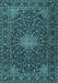 Machine Washable Persian Light Blue Traditional Rug, wshtr1201lblu