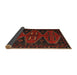 Sideview of Traditional Bakers Brown Persian Rug, tr1202