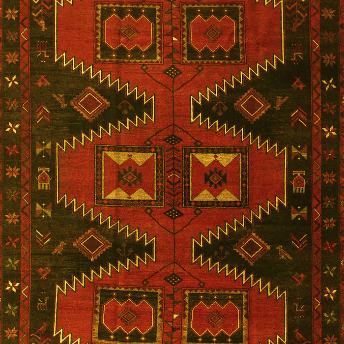 Persian Yellow Traditional Rug, tr1202yw