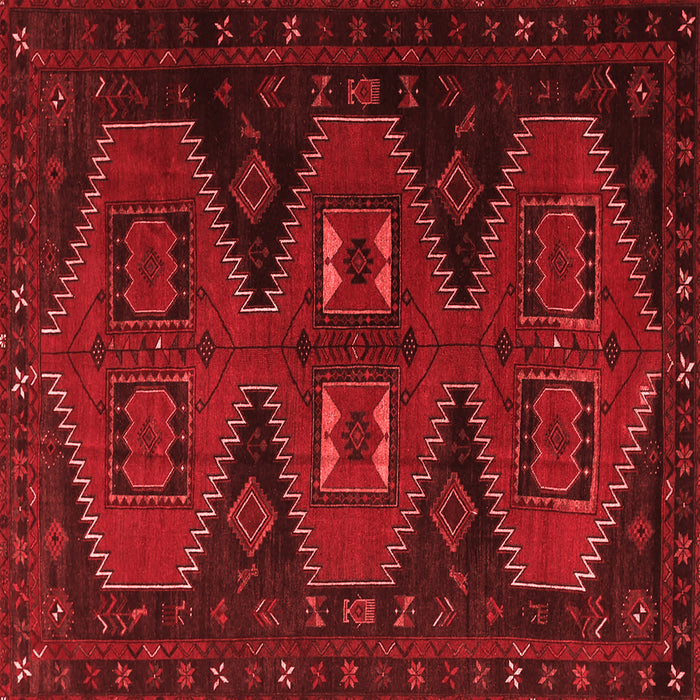 Machine Washable Persian Red Traditional Rug, wshtr1202red