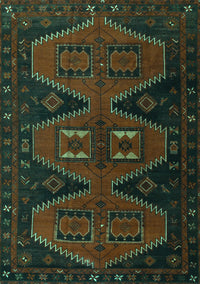 Persian Turquoise Traditional Rug, tr1202turq