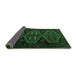 Sideview of Persian Emerald Green Traditional Rug, tr1202emgrn