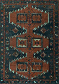 Persian Light Blue Traditional Rug, tr1202lblu
