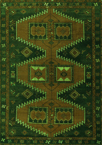 Persian Green Traditional Rug, tr1202grn