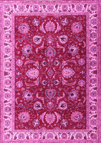 Persian Pink Traditional Rug, tr1203pnk