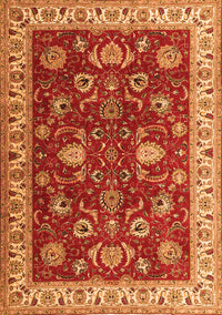 Persian Orange Traditional Rug, tr1203org