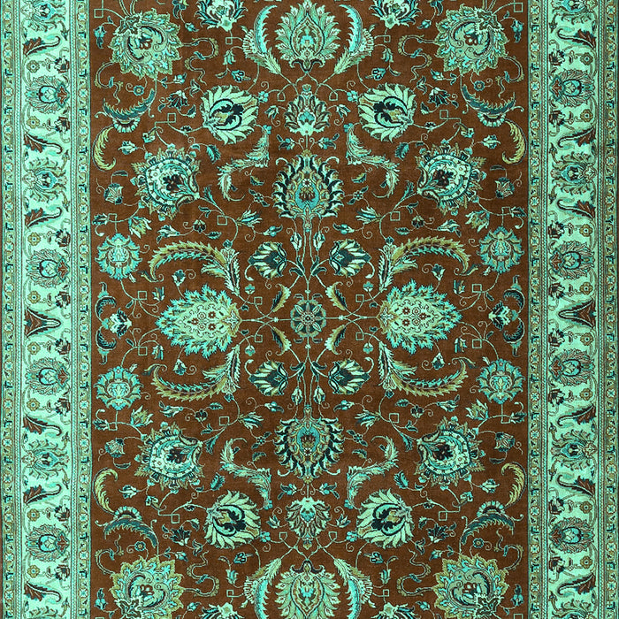 Persian Turquoise Traditional Rug, tr1203turq