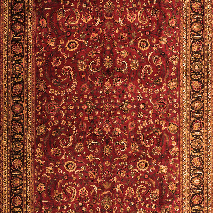Persian Orange Traditional Rug, tr1205org