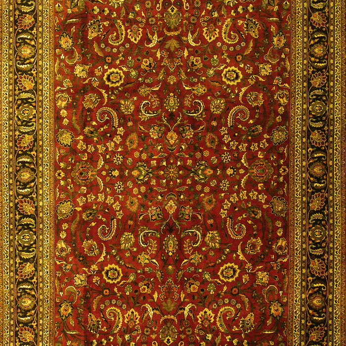 Persian Yellow Traditional Rug, tr1205yw