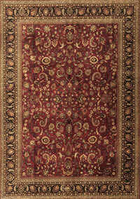 Persian Brown Traditional Rug, tr1205brn