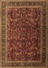 Persian Brown Traditional Rug, tr1205brn