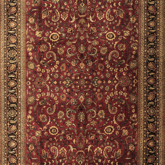 Persian Brown Traditional Rug, tr1205brn