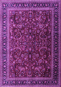 Persian Purple Traditional Rug, tr1205pur