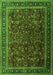 Persian Green Traditional Rug, tr1205grn
