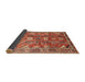 Sideview of Traditional Sand Brown Persian Rug, tr1206