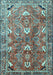 Machine Washable Persian Light Blue Traditional Rug, wshtr1206lblu