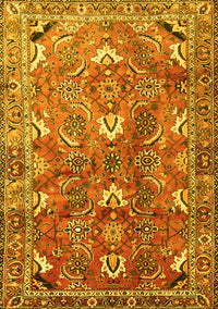 Persian Yellow Traditional Rug, tr1206yw