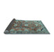 Sideview of Persian Light Blue Traditional Rug, tr1206lblu