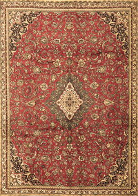 Persian Brown Traditional Rug, tr1207brn