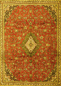 Persian Yellow Traditional Rug, tr1207yw