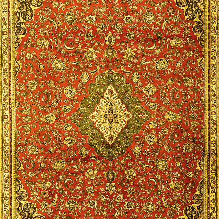 Persian Yellow Traditional Rug, tr1207yw