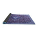 Sideview of Persian Blue Traditional Rug, tr1207blu