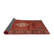 Sideview of Traditional Red Persian Rug, tr1208