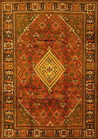Persian Yellow Traditional Rug, tr1208yw