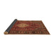 Sideview of Persian Brown Traditional Rug, tr1208brn
