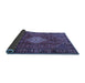 Sideview of Persian Blue Traditional Rug, tr1208blu