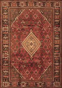 Persian Brown Traditional Rug, tr1208brn