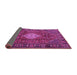 Sideview of Persian Purple Traditional Rug, tr1208pur