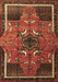 Machine Washable Persian Brown Traditional Rug, wshtr1209brn